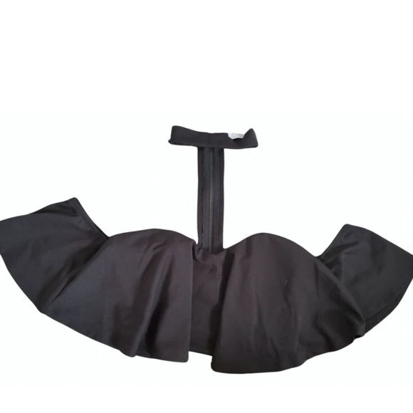 Crop top with overlay and choker detail - Picture 3 of 3